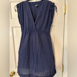 Ralph Lauren Navy V-Neck Top